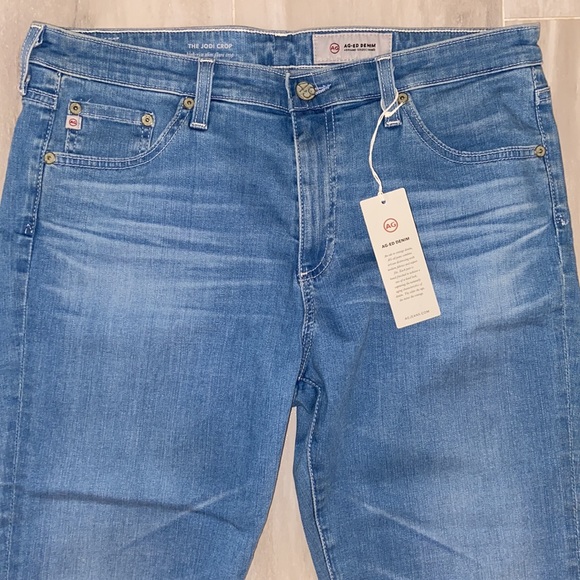 AG Adriano Goldschmied The Jodi High Rise Crop Slim Flare, 32x27, NWT, $245 MSRP - Picture 10 of 12